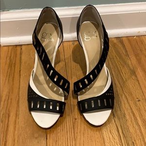 Gorgeous Black and White heels